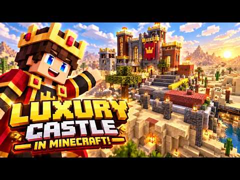 Thumbnail for I Built a LUXURY Castle in Minecraft!